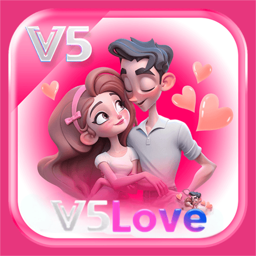 Imagem promocional da V5LOVE mostrando a plataforma e suas vantagens